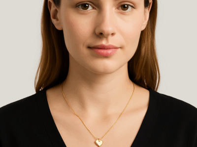 Collier pendentif cœur